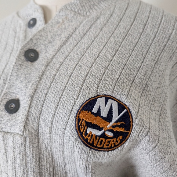 90’s NY Yankees Vintage Pullover Henley Stanley Cup Polo Long Sleeve New York - Picture 10 of 12
